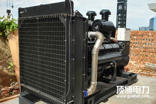 顶博电力为广西荣旺建设集团供应75KW上柴广西顶博发电机组制造